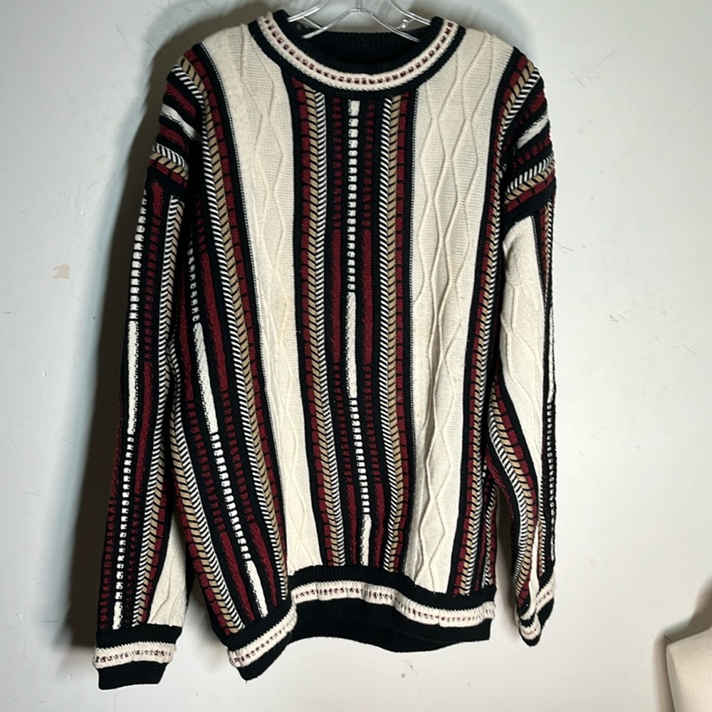Vintage Knitwear Alan Stuart Sz XL Coogi Style
Sweater Multi